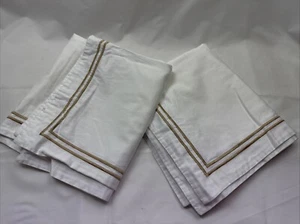 Pinzon 400-Thread Count Egyptian Cotton Pair Of Hotel Stitch Sham 20"x36" King - Picture 1 of 7