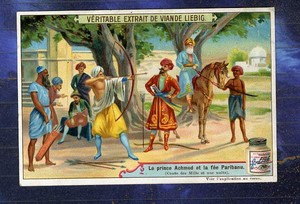 CHROME LIEBIG S679 India N°2 PRINCE ACHMED FEE PARIBANU Fairy Tale Arc Archer