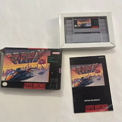 F-Zero SNES CIB - Super Nintendo - Box Manual Protector No Baggie - Image 1 of 4