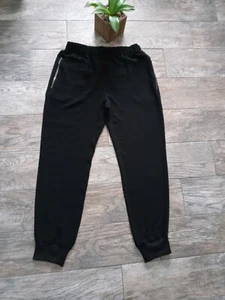 Pantalone casual Armani Exchange nero taglia XS tasche elastiche super comodo - Foto 1 di 15