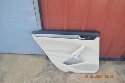2014-2015 VW VOLKSWAGEN PASSAT B7 REAR LEFT DRIVER DOOR PANEL TRIM COVER OEM - Image 1 of 4