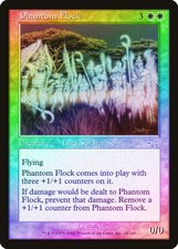 Phantom Flock FOIL Judgment PLD White Uncommon MAGIC GATHERING CARD ABUGames