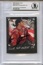 2004 -Dale Earnhardt Jr- Beckett BAS Signed/Autograph/Auto NASCAR Racing Card