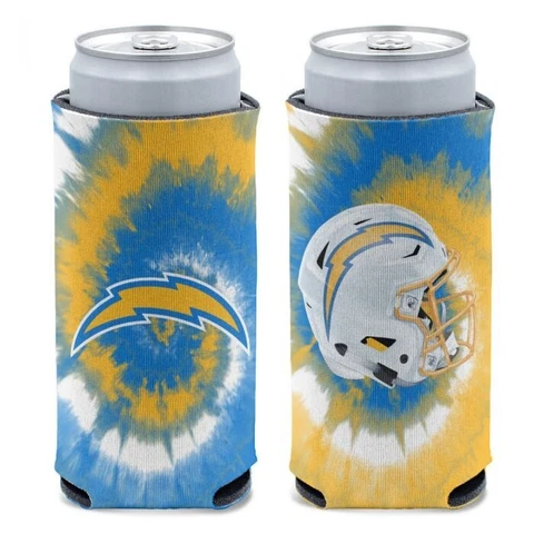 LOS ANGELES CHARGERS 12 0Z SELTZER SLIM CAN COOZIE KOOZIE COOLER HOLDER NFL Cover