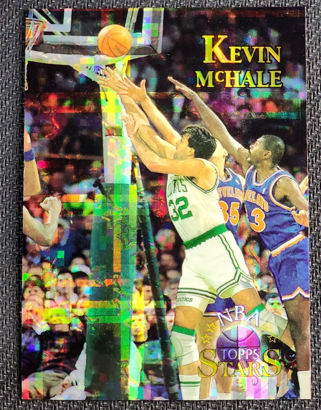 1996-97 Topps NBA Stars Kevin McHale #29 Finest Atomic Refractor