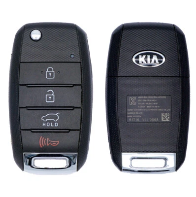 NUEVO OEM 14 15 16 17 18 KIA SOUL MANDO A DISTANCIA ABATIBLE SIN LLAVE 95430-B2100 OSLOKA-875T Foto 1 de 2