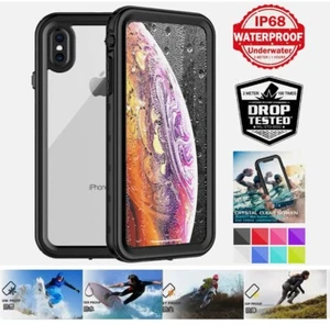 For iPhone 14 Plus 14 Pro Max 360° Full Body Waterproof Shockproof Case Cover - Picture 1 of 19
