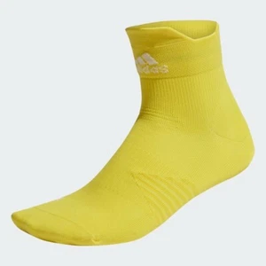 adidas Ankle Performance Running Socks HEAT.RDY Yellow Sports - Picture 1 of 3