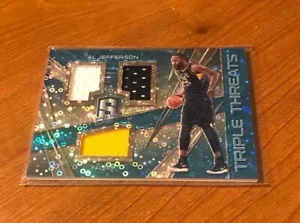 AL JEFFERSON 2017-18 Spectra Triple Threats azul neón Prizm/49 - Imagen 1 de 1
