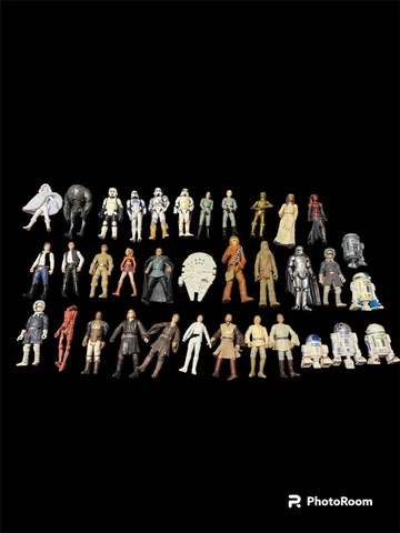 Star Wars LFL Hasbro Mostly 2000's Lot Of 35 Action Figures Cover