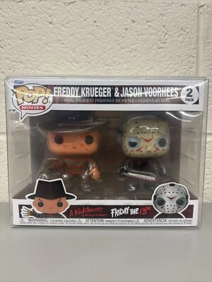 FUNKO POP! MOVIES 2 PACK FREDDY KRUEGER & JASON VOORHEES VAULTED