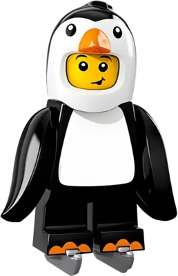 LEGO Serie 16 Minifigura Niño Pingüino (71013) Nuevo Retirado Coleccionable CMF Foto 1 de 2