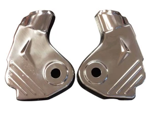 Lambretta Fork Embellishers Stainless Steel SS S1 S2 S3 Li TV SX PAIR - Picture 1 of 1