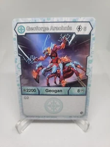 Bakugan ' Geoforge Archnia ' Geogan Spin Master Card - Picture 1 of 2