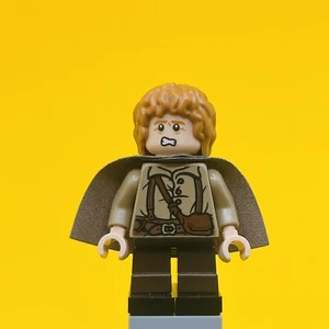 LEGO El Señor de los Anillos Minifigura Samwise Gamgee Marrón Oscuro Piernas Oscuro lor004 - Imagen 1 de 2