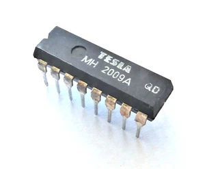 MH2009A (MEM2009A) TESLA 6-Kanal Analog Schalter IC 16-PIN DIP - Bild 1 von 1