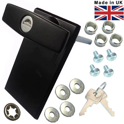 NEW GARADOR Garage Door T-Handle LOCK Mk3C, Mk4, C, F, R, DC, DR spares part - Image 1 of 4