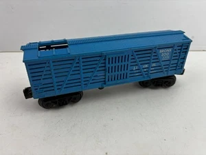 Vintage O Scale Lionel Train Blue Bronx Zoo 3376 Giraffe Box Car Missing Part - Picture 1 of 7