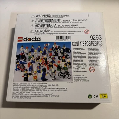 RARE LEGO 9293 Dacta Community Workers 30 LEGO Minifigures Completely Sealed - Image 1 of 4