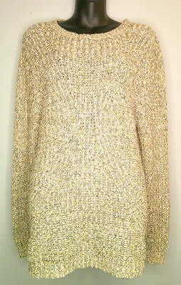 Suéter de malha Preswick & Moore feminino manga longa médio - Imagem 1 de 4