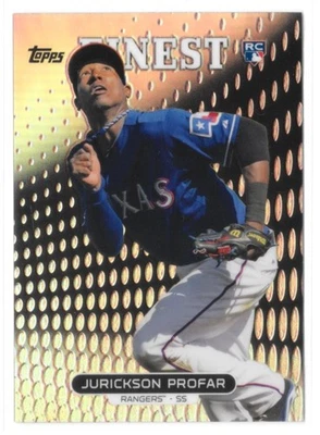 2013 Topps Finest - Jurickson Profar #62 Refractor (RC) - Image 1 of 3