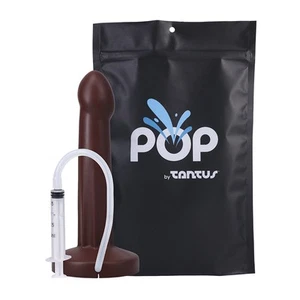 Tantus POP Squirting Dildo Espresso (Bag) - Picture 1 of 1