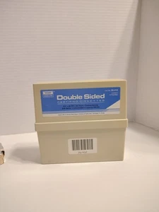 Custodia plastica tandy vintage porta floppy disk double face - SOLO CUSTODIA - Foto 1 di 8