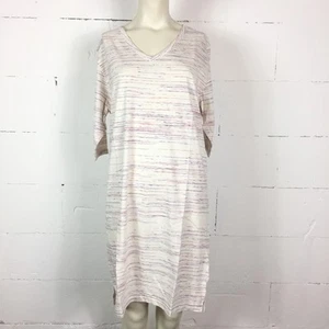 FORVERT Damen Gretchen Kleid, Lange Shirt, Multi beige, M - Bild 1 von 3