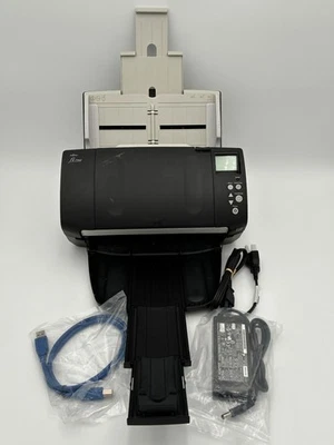 Fujitsu fi-7160 Wireless Color Duplex Desktop Document Scanner - COMPLETE - Image 1 of 4