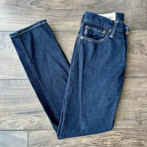 Abercrombie Kids Dark Denim Jeans - Girls Size: 12 - Straight Skinny Leg - Picture 1 of 16