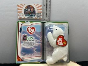 2000 TY CHILLY The Polar Bear McDonalds Beanie Baby NIP - Picture 1 of 3