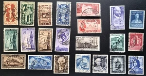 ITALIEN REPUBLIK 1949 kompletter Jahrgang gebraucht 22 Werte - Bild 1 von 4