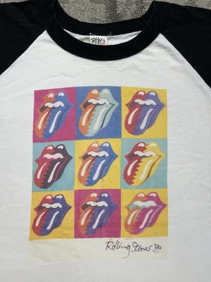 Vintage Rolling Stones 1989 North American Tour Concert T-Shirt Band Tee Sz 3XL - Image 1 of 4