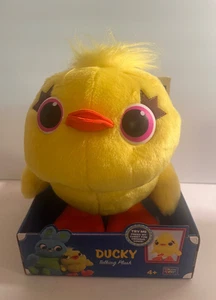 Thinkway Toys Ducky Talking Plush Toy 9" - Toy Story 4 Disney Pixar - Works! - Picture 1 of 4