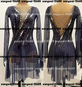 New  Ice Figure Skating Dress, Figure Skating Dress For Competition B2922 - Picture 1 of 6