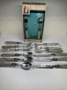 Pionierin Besteck Set Cowgirl Spitze Leinen 14 Teile LESEN - Bild 1 von 8