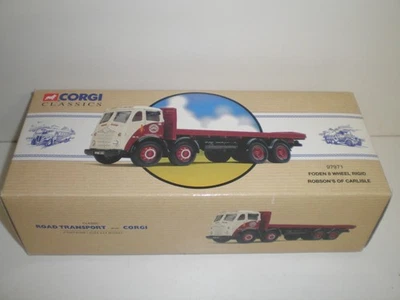 Corgi 97971 Foden 8 Wheel Rigid Robson's Of Carlisle - 1:50 Truck - Image 1 of 4