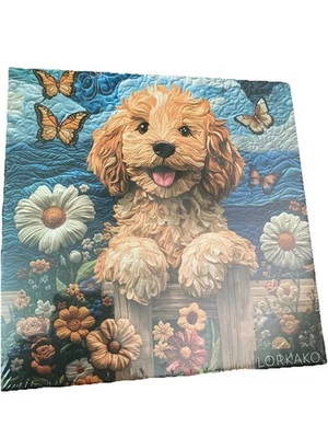 2 x 1000 Piece Jigsaw Puzzles – Orange Flowers & Puppy | Lorkako - Image 1 of 4
