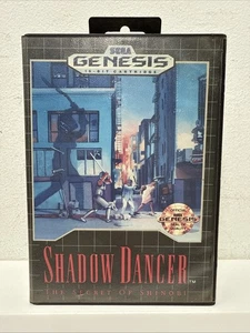 Shadow Dancer: The Secret of Shinobi (Sega Genesis, 1990) Completo En Caja * - Imagen 1 de 6