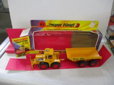 Tractor y remolque Matchbox Lesney Superkings K-5 Muir Hil - ventana en caja Foto 1 de 2