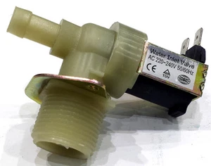 VÁLVULA SOLENOIDE DE ENTRADA DE AGUA PARA MÁQUINA DE HIELO COMERCIAL 90 GRADOS 4L/MIN WV021VA - Imagen 1 de 4