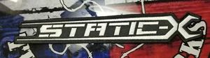 GROSSER BESTICKTER STATIC-X HEAVY METAL BAND RÜCKENAUFNÄHER (auf Bestellung hergestellt) - Bild 1 von 3