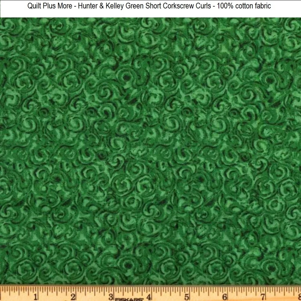 Cork screw Curls 100% cotton fabric - Pick COLOR & SIZE - good for crafts - Image 1 of 1