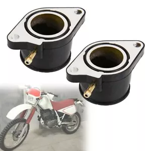 2Pcs Carburetor Joint Intake Manifold Boot For Yamaha XT600 1984-1989 TT600 1985 - Picture 1 of 8