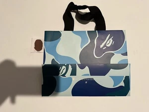 Bolso de Mano Pequeño Azul Camuflaje A Bathing Ape BAPE Shopping Gift Envío Gratis - Imagen 1 de 3