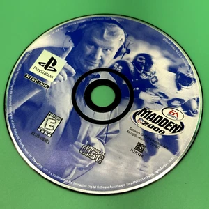 Madden 2000 (Sony PlayStation 1, 2000) PS1 Disc Only Tested RESURFACED VG+ Disc - Picture 1 of 2