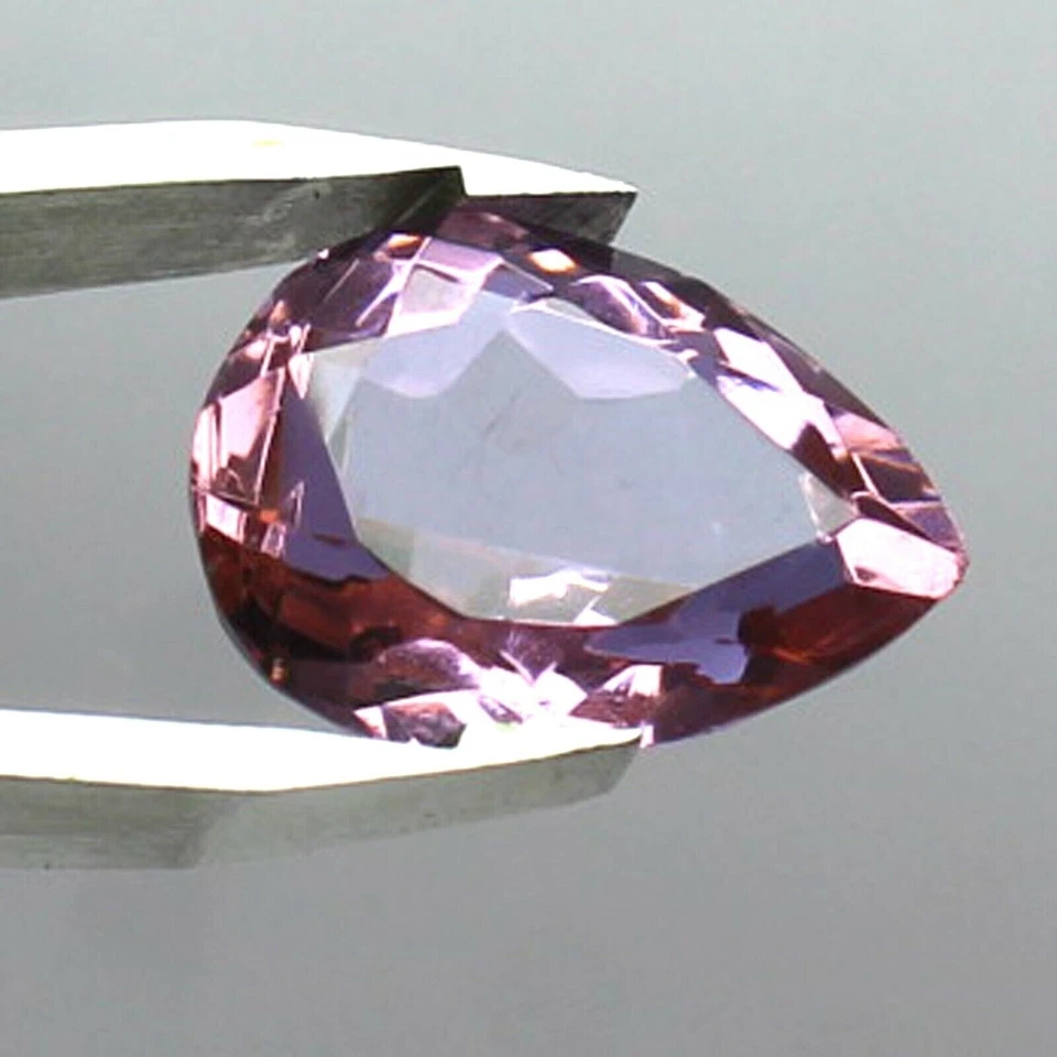 17.75 Ct. Flawless Pink Kunzite Pear Cut AAA+ Loose Gemstone Gift for Women - Image 1 of 4