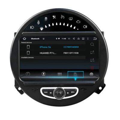 7"Car Radio for BMW MINI 2006-2013 Wireless Carplay GPS SWC BT Music GPS FM 64GB - Image 1 of 4