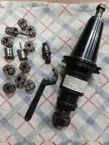Erickson CAT 50 Safe Drive Tap Holder C-123670 (12collets) Kennametal, CNC - Picture 1 of 11