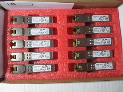 StarTech GLCTST GLCT10PKST Transceive SFP-Modul GigE 1000Base-T RJ45 10er Pack - Bild 1 von 4